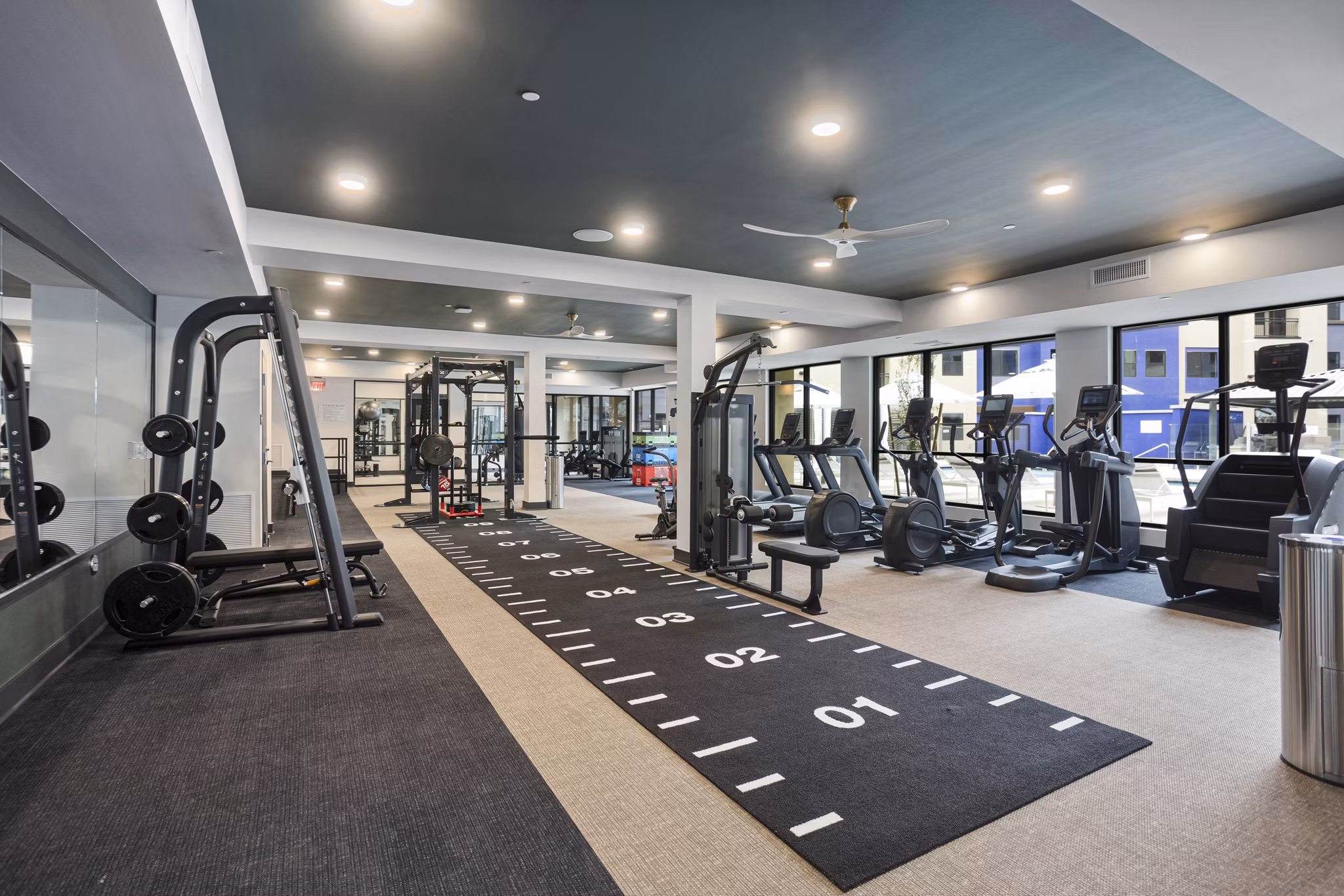 fitness center at Alta Goodyear Apartments