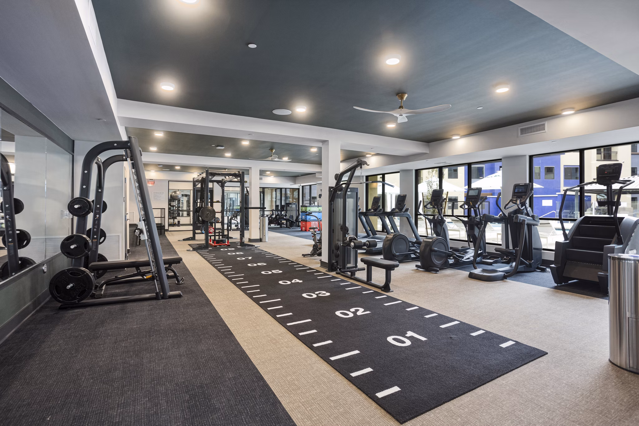 fitness center at Alta Goodyear Apartments