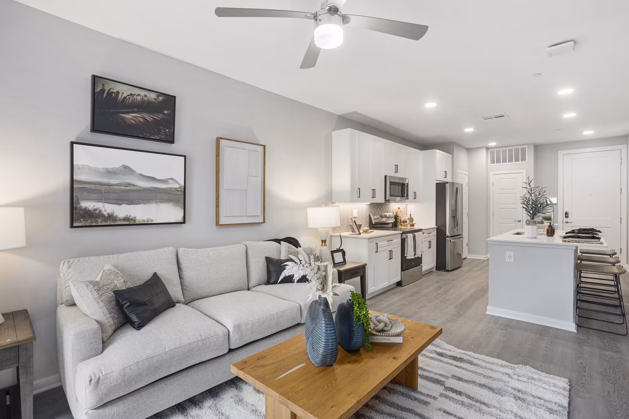 living room at Alta Goodyear Apartments