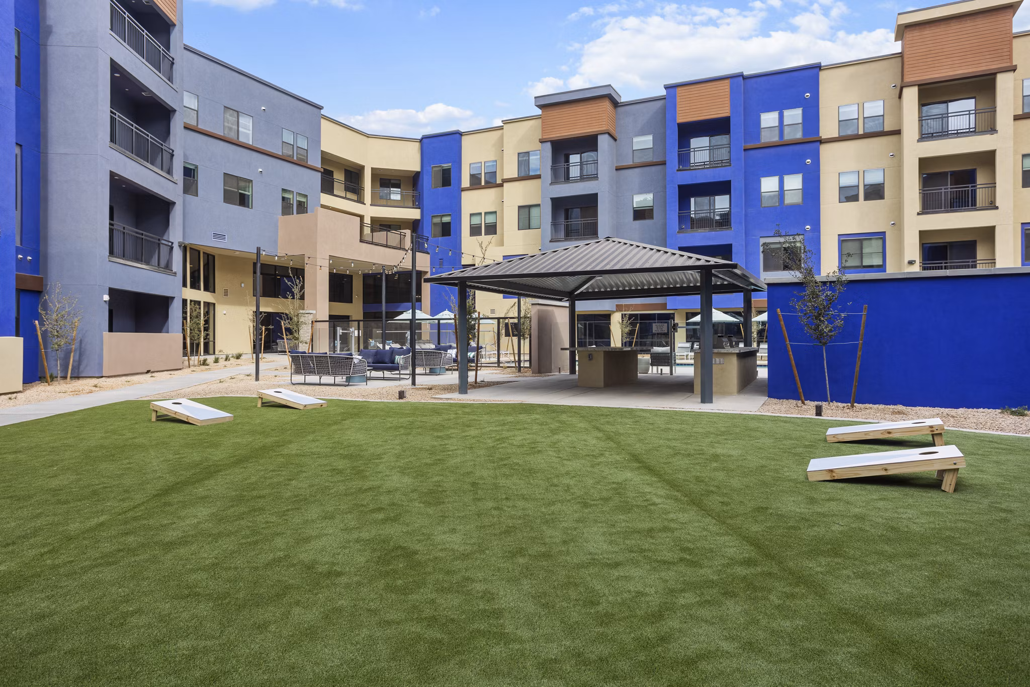 dog park at Alta Goodyear Apartments 