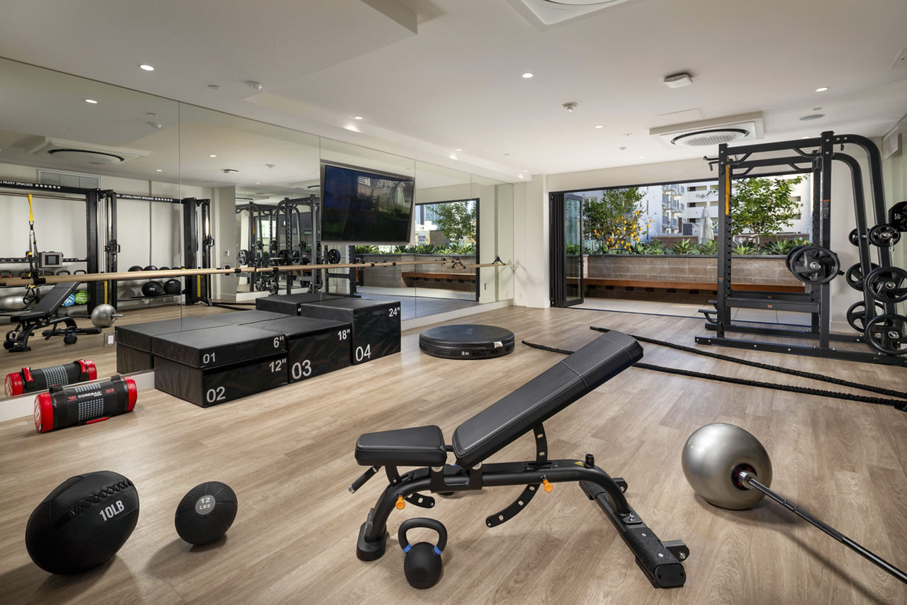 Gym at The Eden (1 of 2)