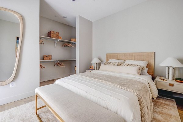 bedroom at Luma Apartments