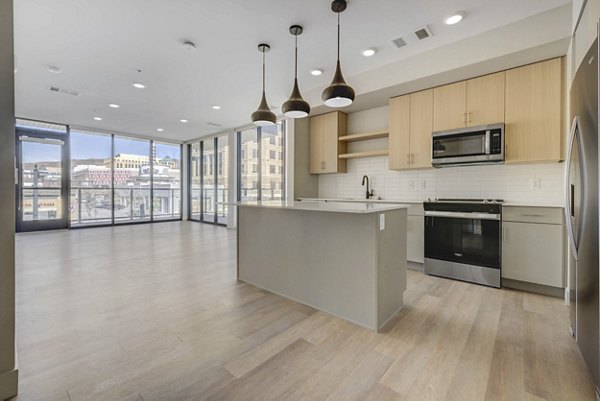 kitchen at Luma Apartments