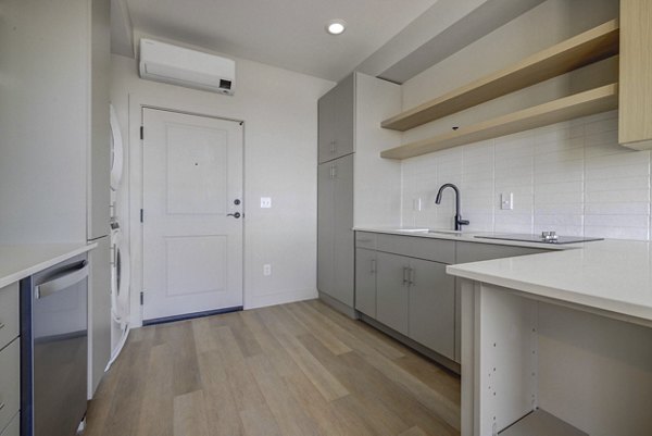 kitchen at Luma Apartments