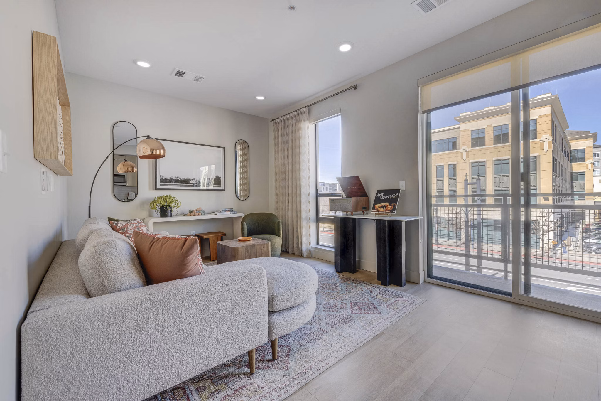 living room at Luma Apartments
