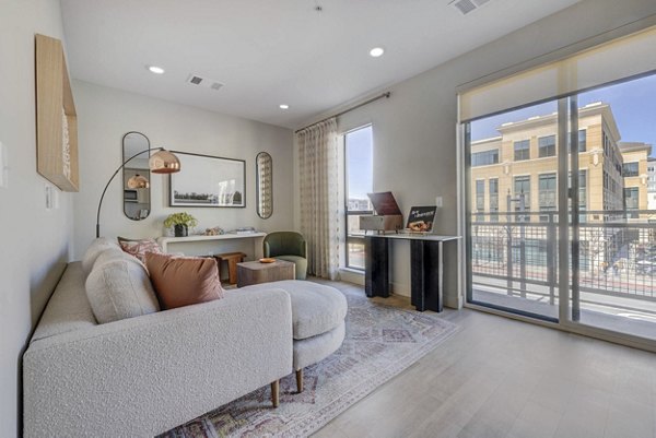 living room at Luma Apartments