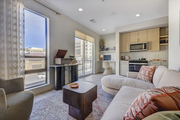 living room at Luma Apartments