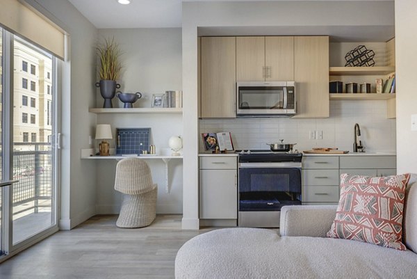 living room at Luma Apartments