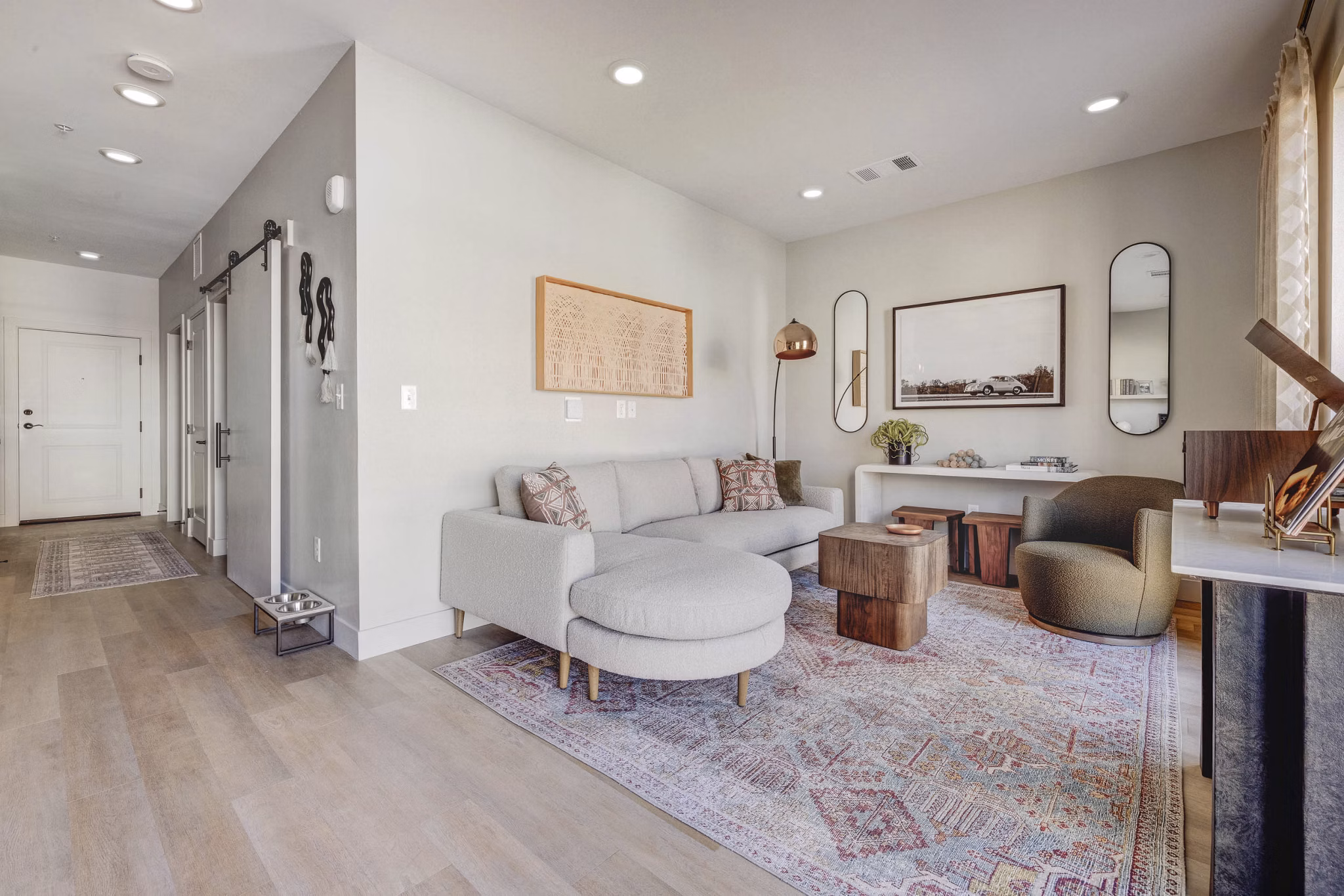 living room at Luma Apartments