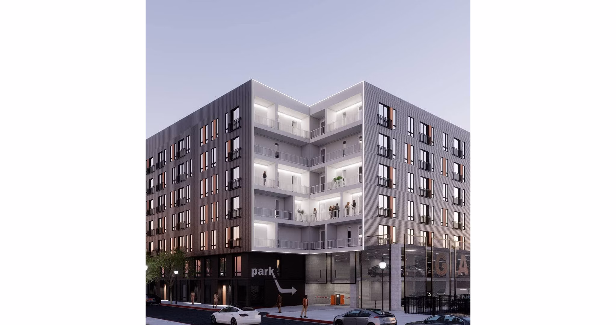 rendering at Luma Apartments 