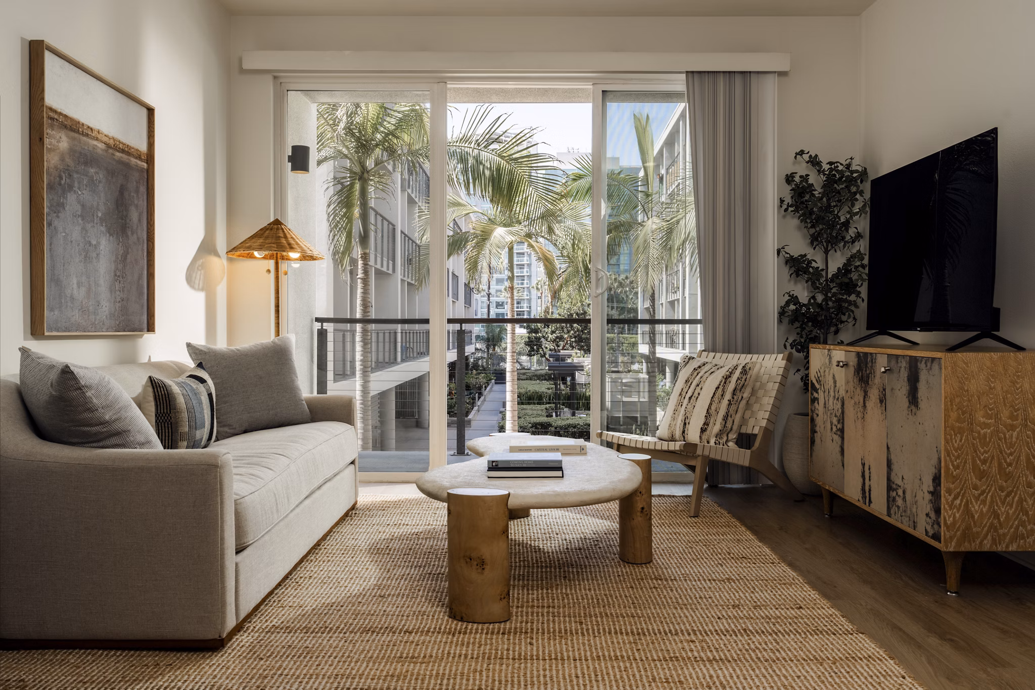 Living Room at Stella Apartments