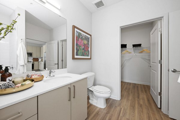 bathroom at Allora Pines Apartments 