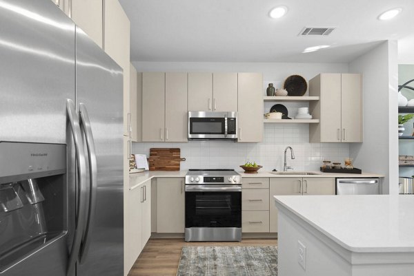 kitchen at Allora Pines Apartments 