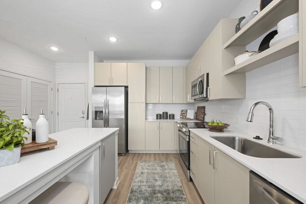 kitchen at Allora Pines Apartments 