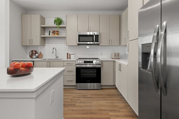 kitchen at Allora Pines Apartments 