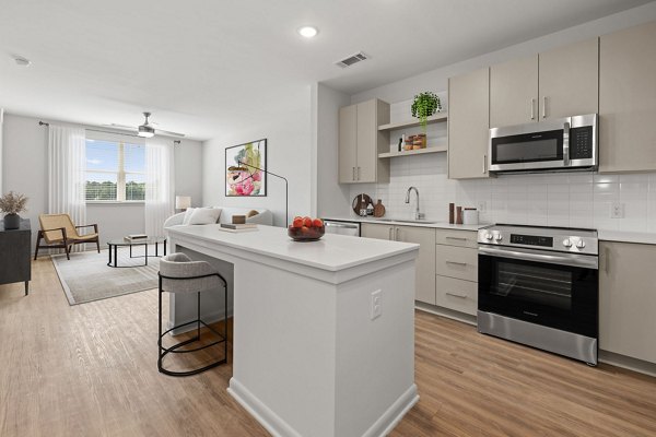 kitchen at Allora Pines Apartments 