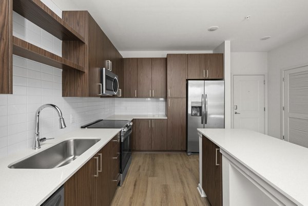 kitchen at Allora Pines Apartments 