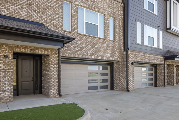 building/exterior/garage at Liam at Hays Farm Apartments