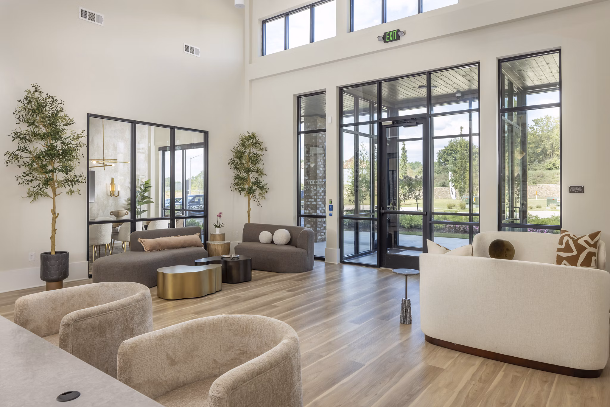clubhouse at Liam at Hays Farm Apartments