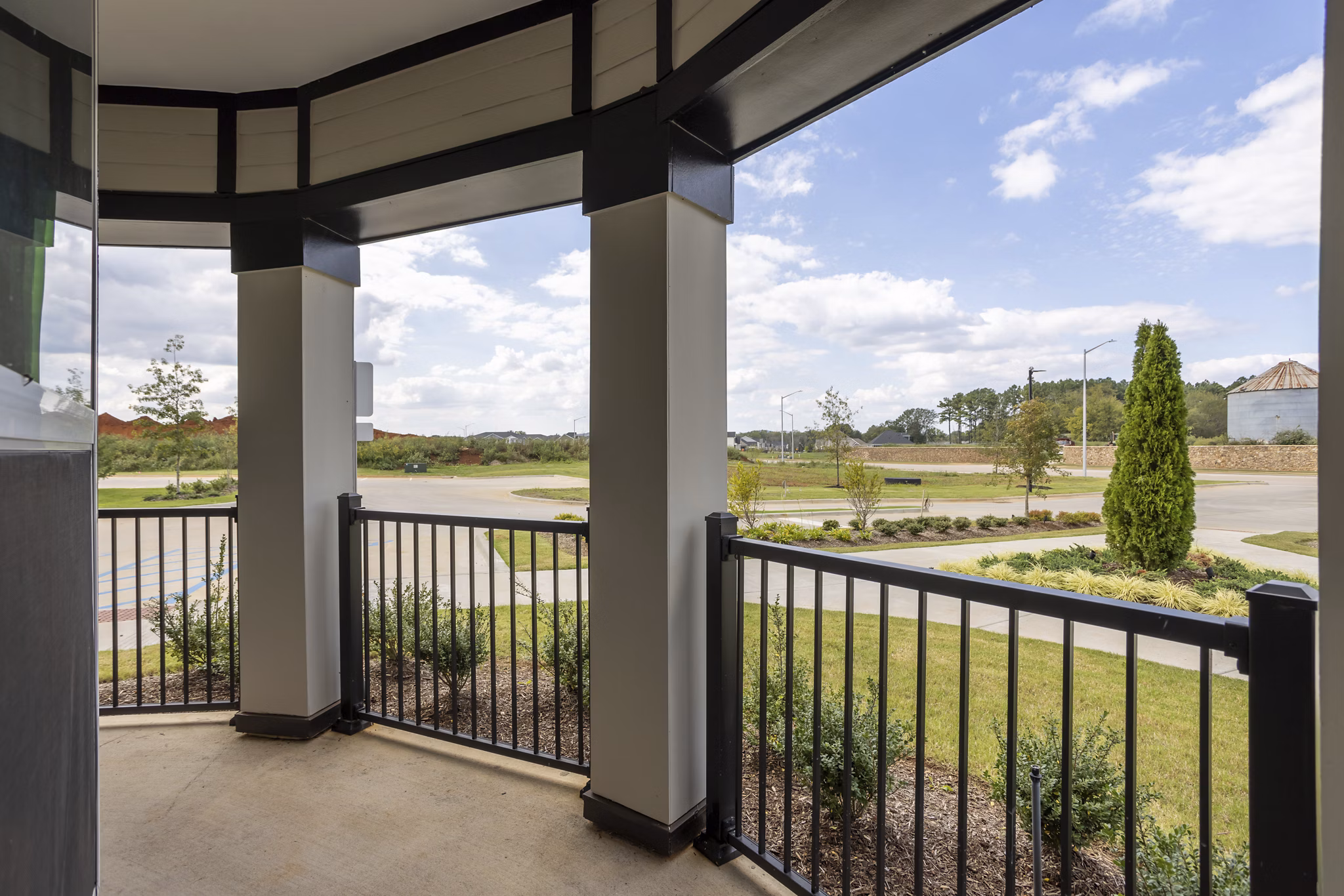 patio/balcony at Liam at Hays Farm Apartments