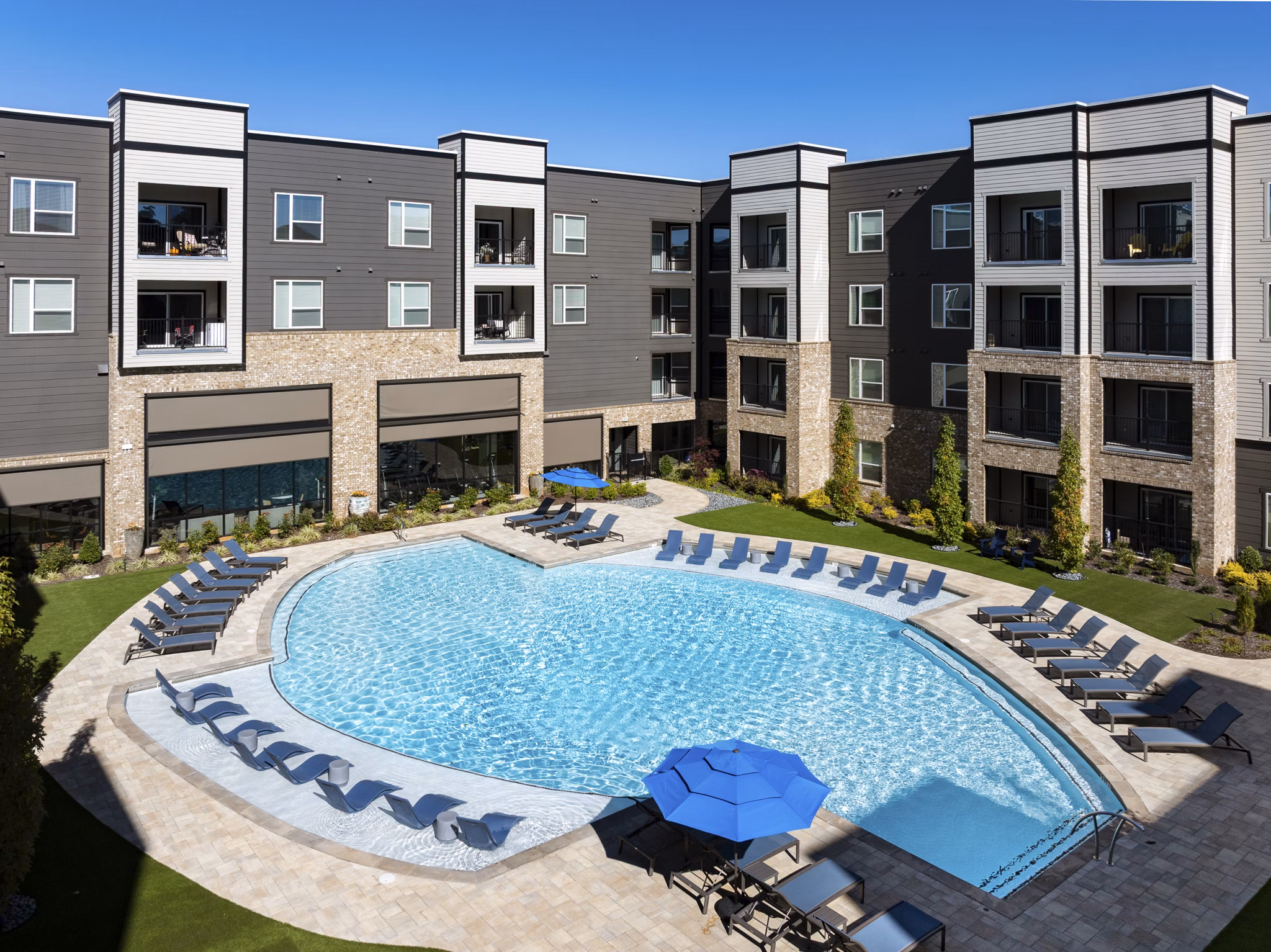 pool at Liam at Hays Farm Apartments 