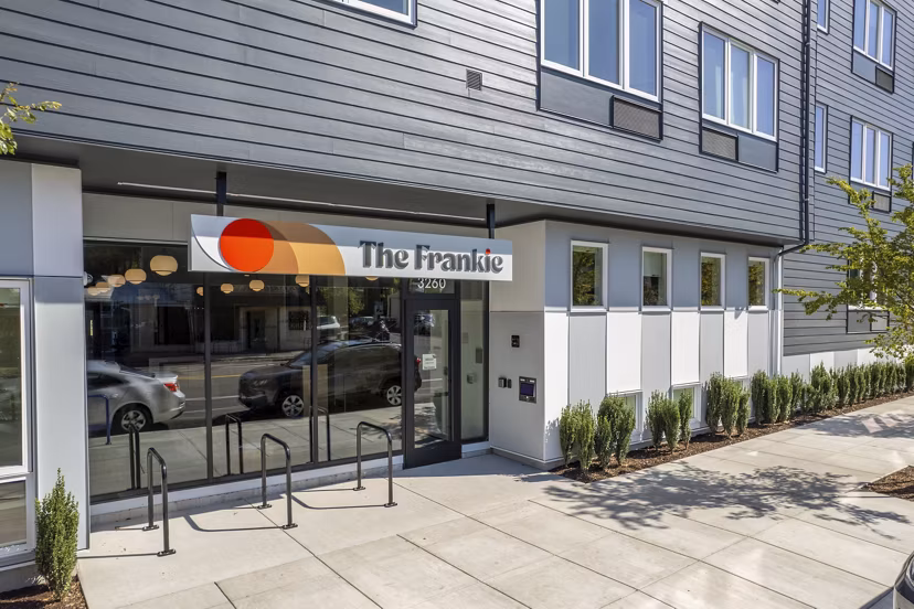 exterior at The Frankie Apartments 