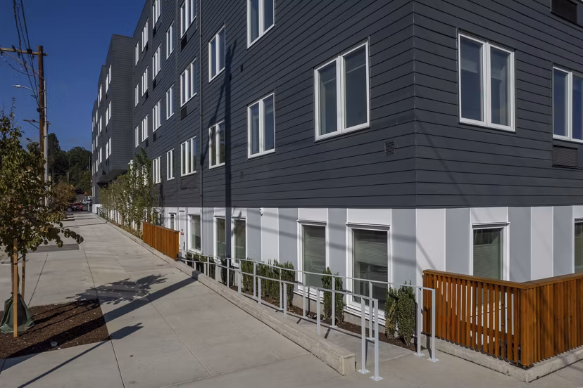 exterior at The Frankie Apartments 