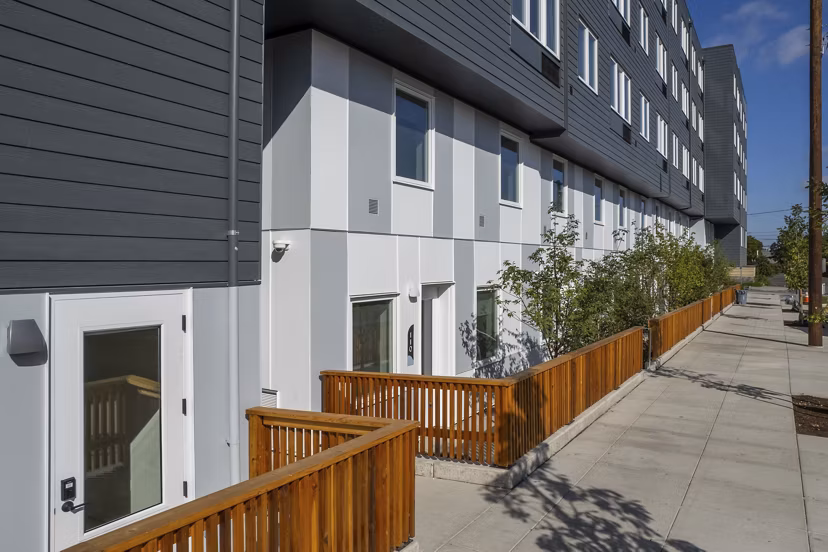 exterior at The Frankie Apartments 