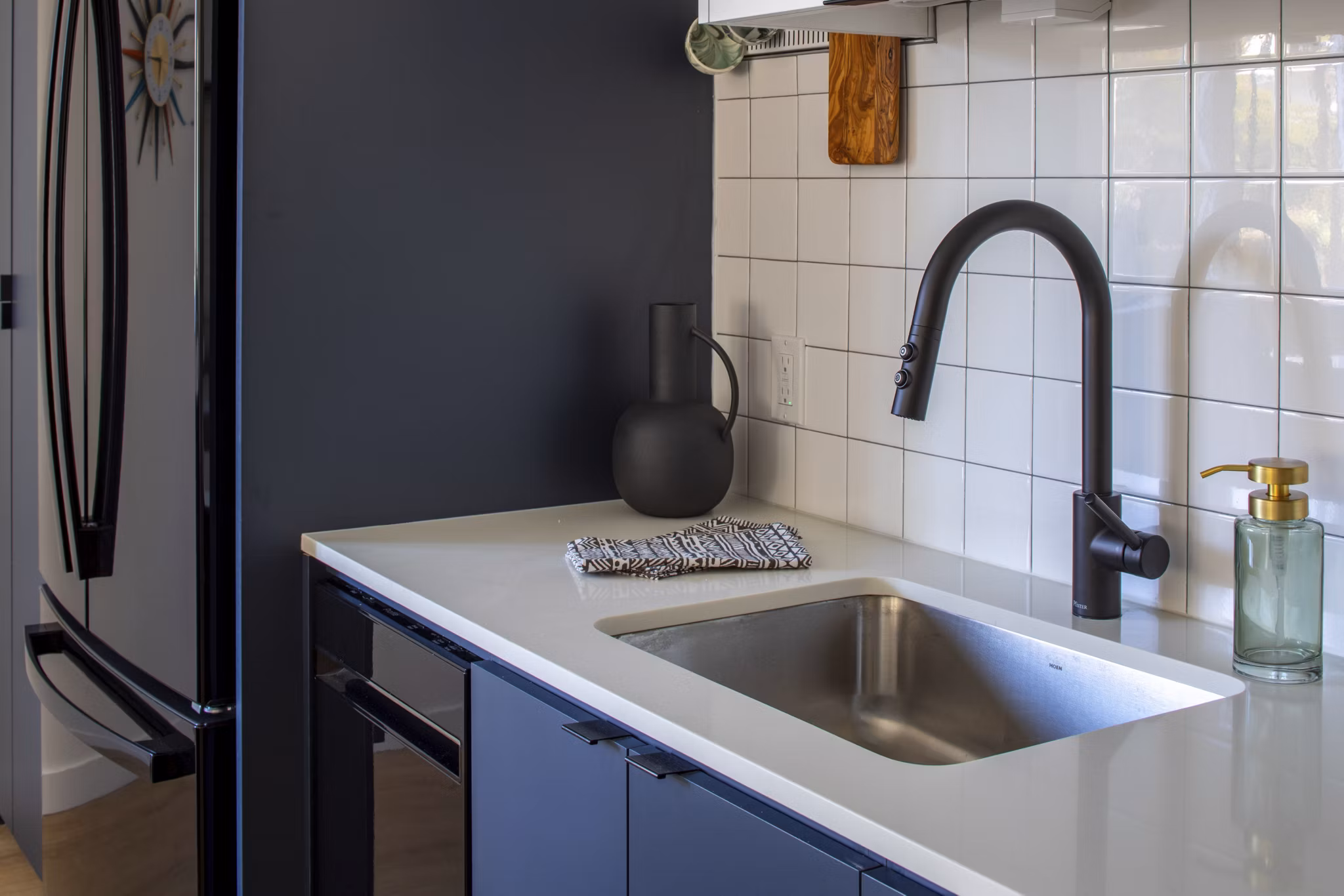 kitchen at The Frankie Apartments 