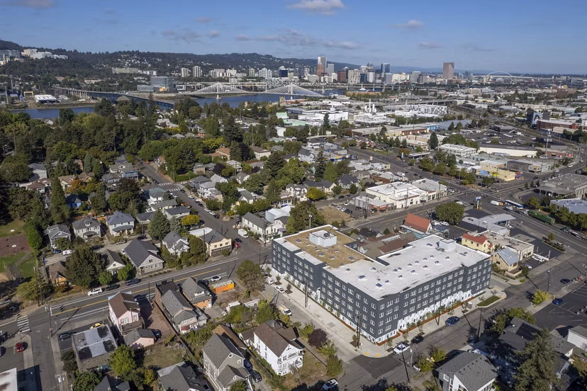 view at The Frankie Apartments 