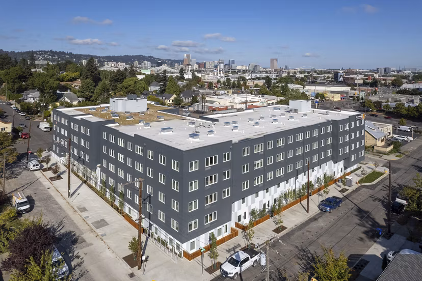 view at The Frankie Apartments 