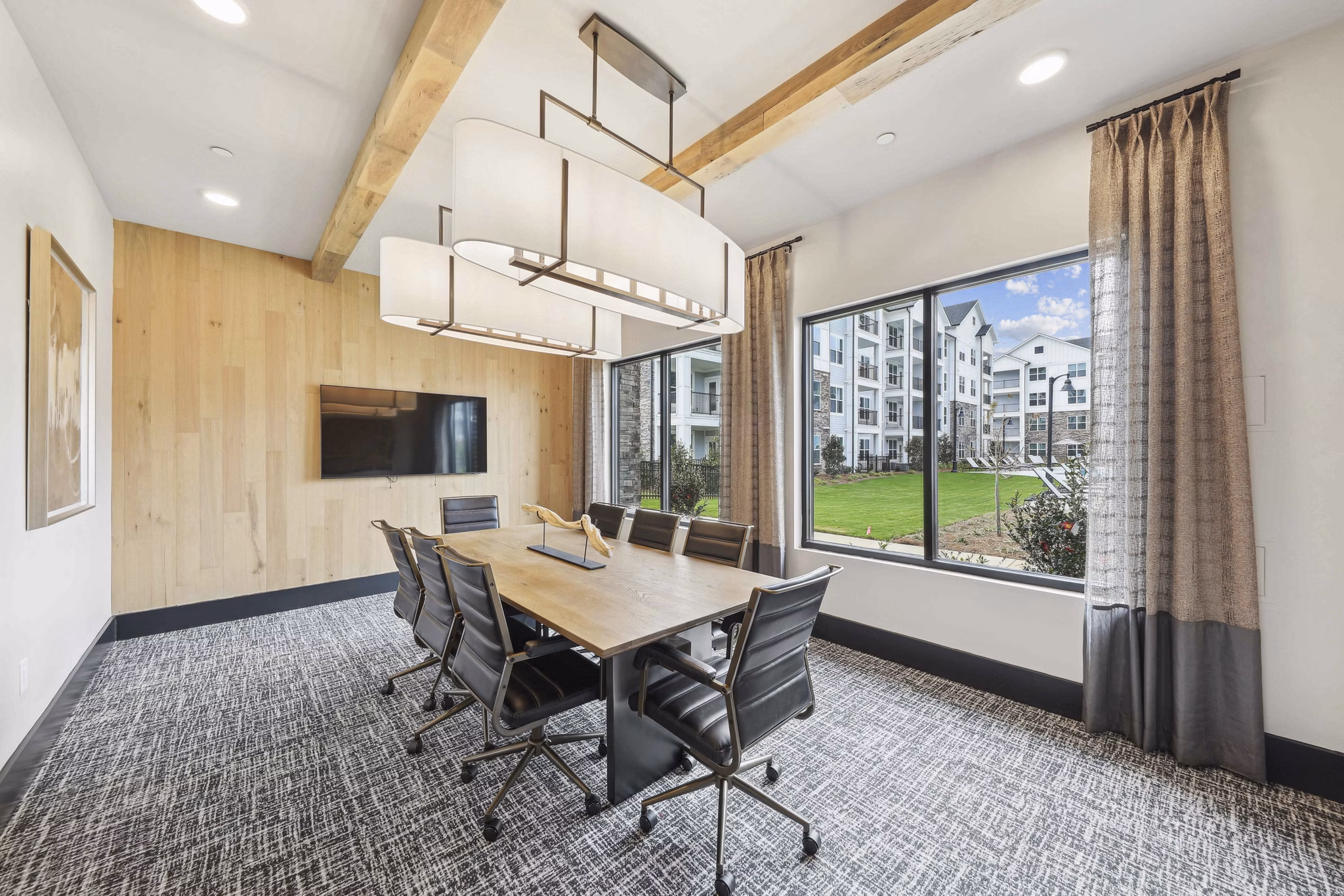 clubhouse at The Hudson Apartments 