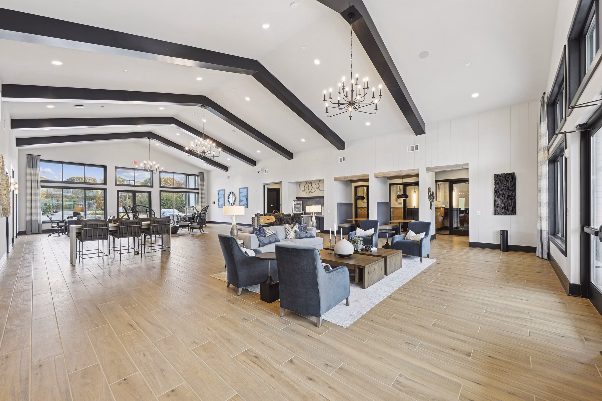 clubhouse at The Hudson Apartments 