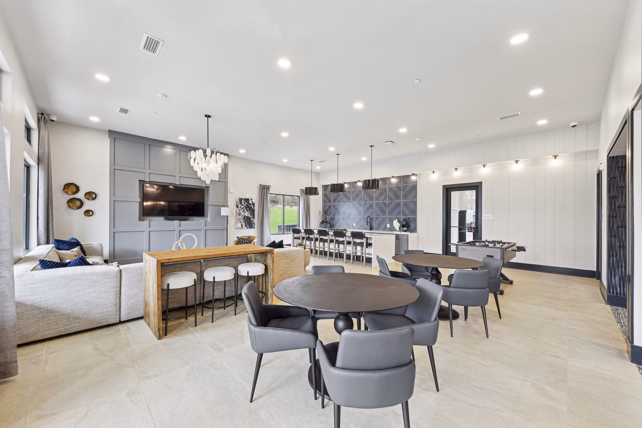 clubhouse at The Hudson Apartments 