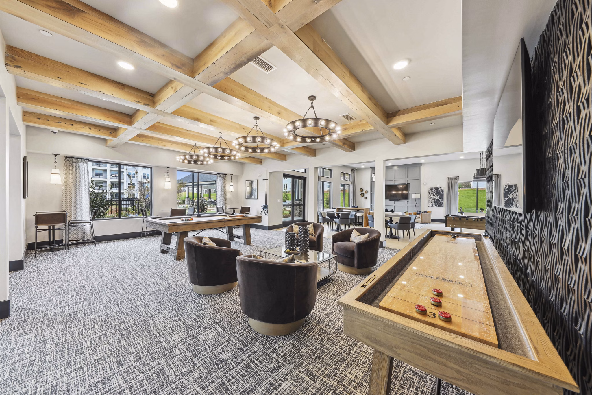 clubhouse at The Hudson Apartments 