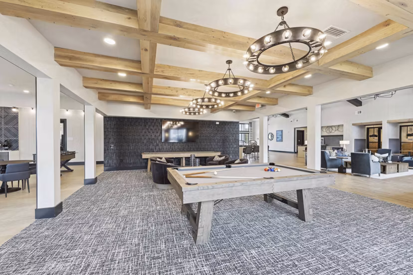 clubhouse at The Hudson Apartments 