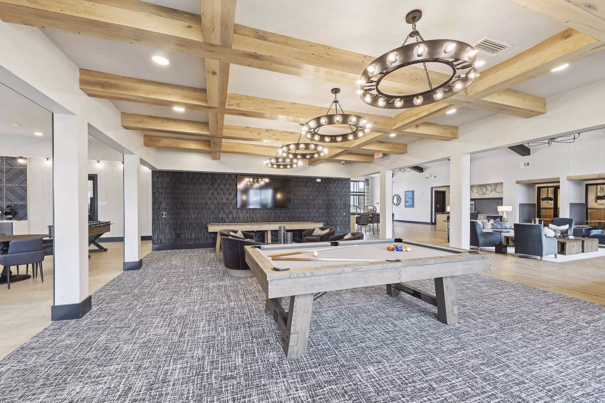 clubhouse at The Hudson Apartments 