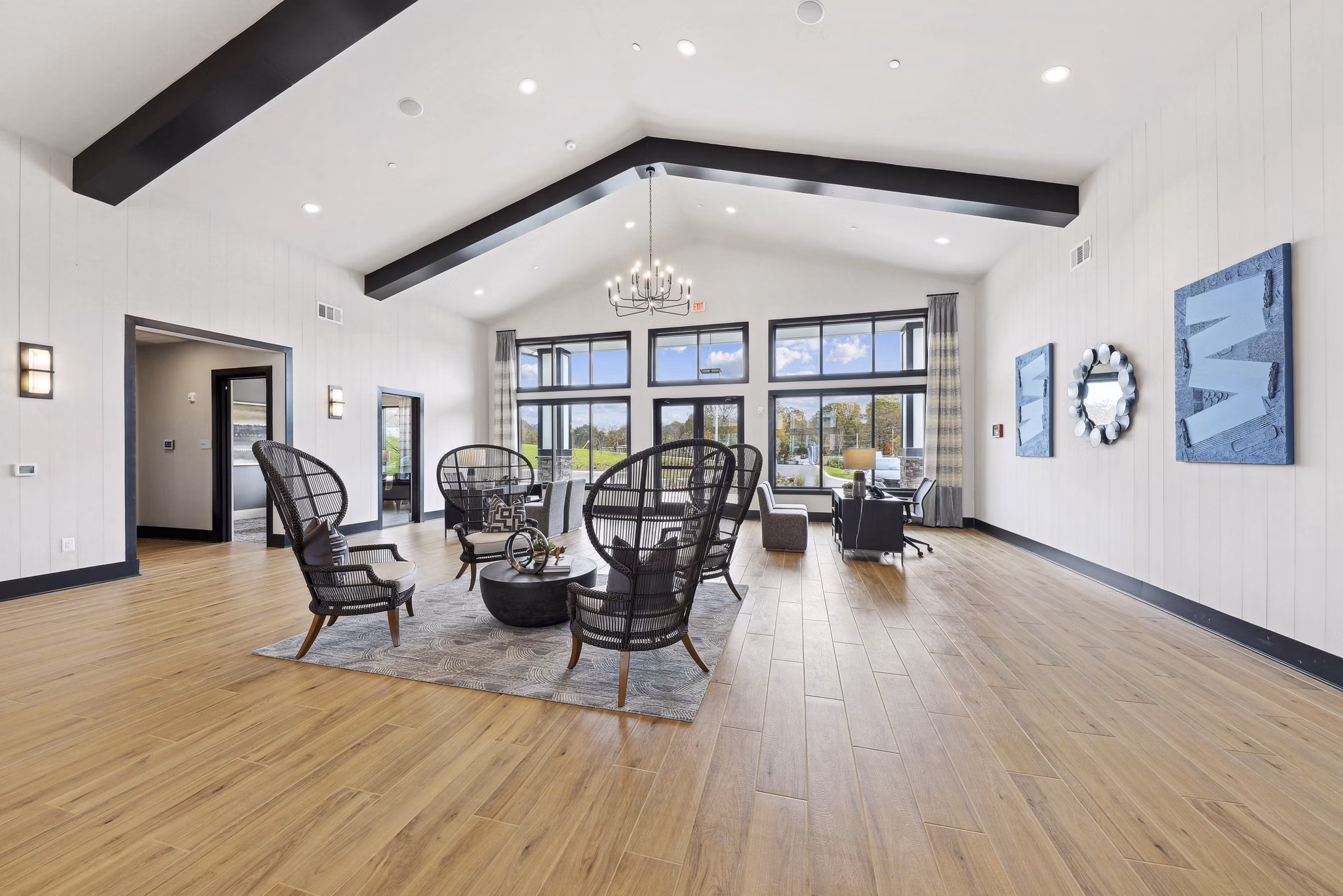 clubhouse at The Hudson Apartments 