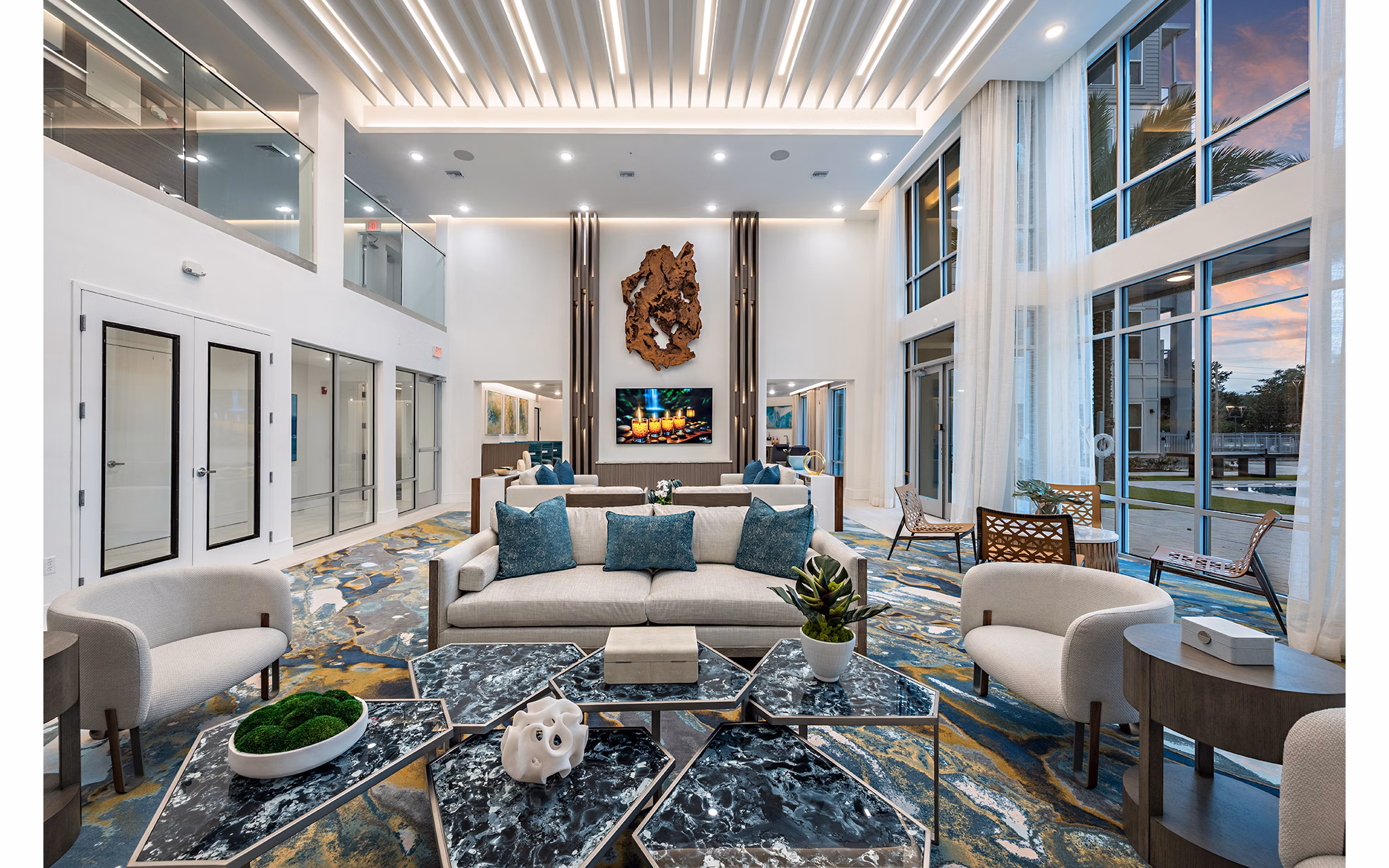 Clubhouse/Lobby at Futura at Nona Cove Apartments