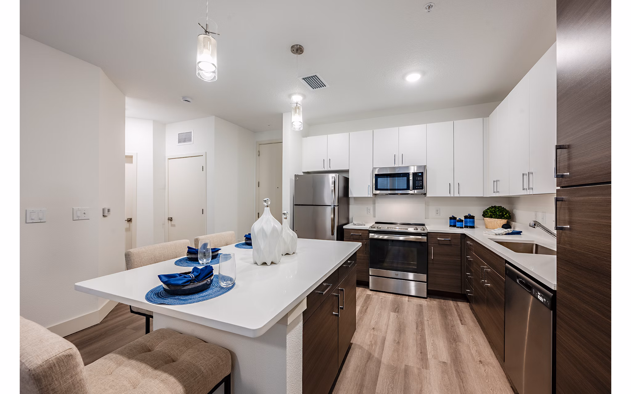 Kitchen at Futura at Nona Cove Apartments