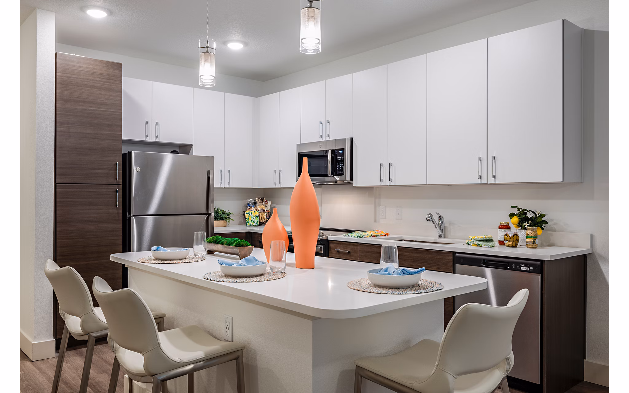 Kitchen at Futura at Nona Cove Apartments