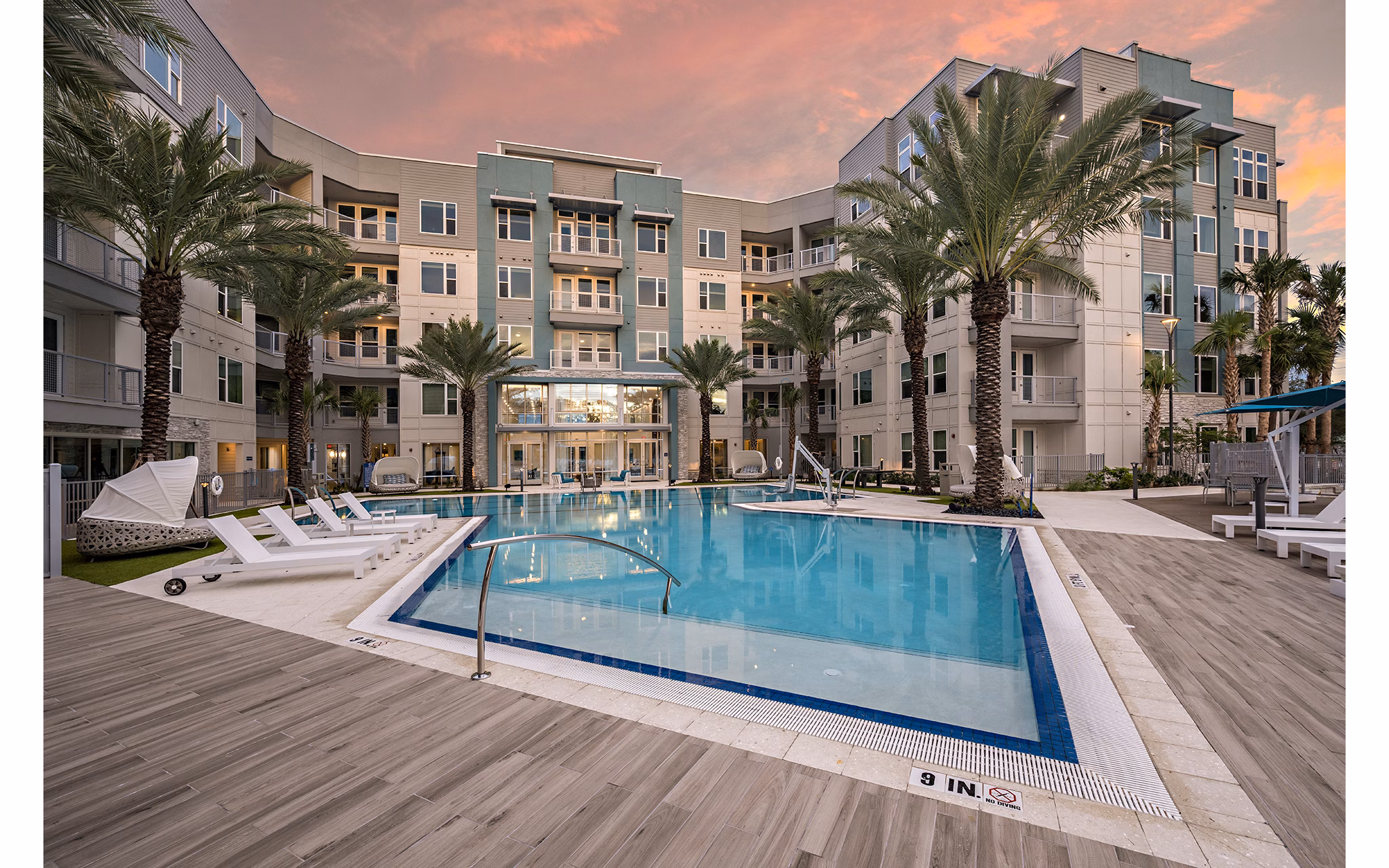 Pool at Futura at Nona Cove Apartments