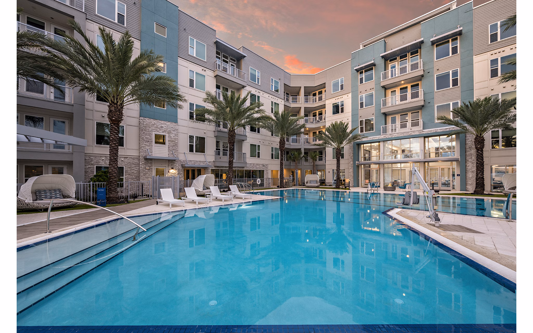 Pool at Futura at Nona Cove Apartments