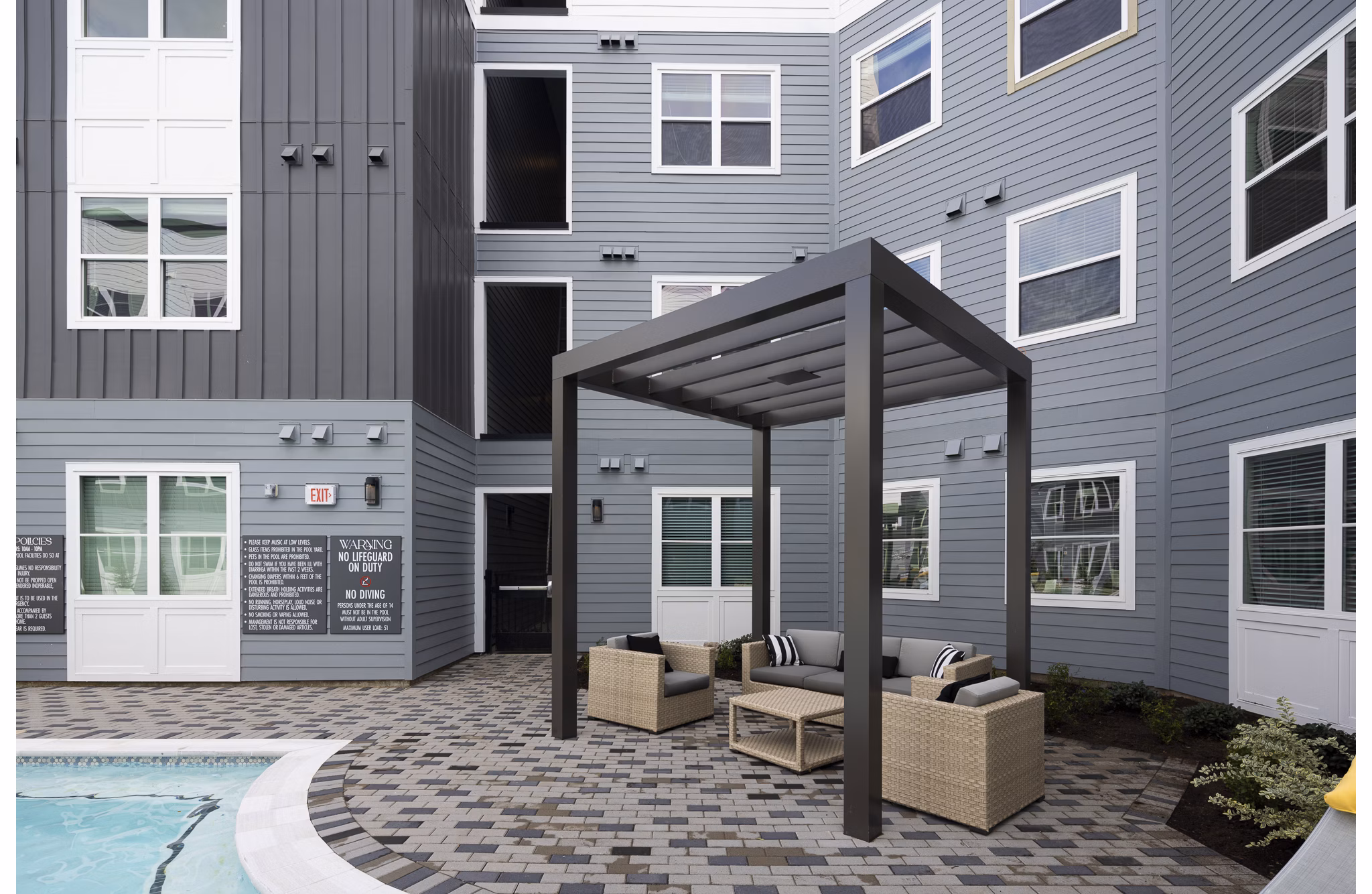 Patio at Broadstone Amarra Apartments