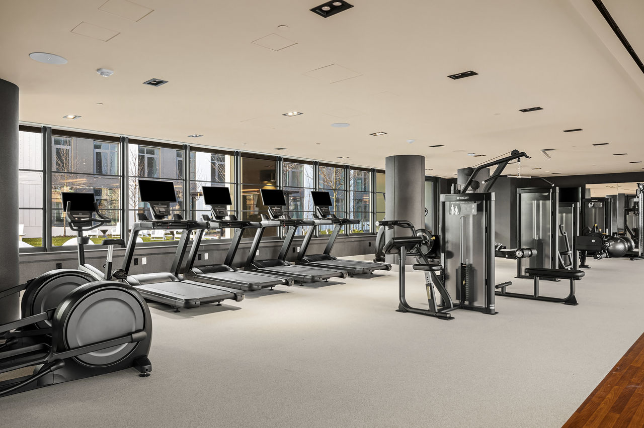Gym at Hearthstone Queens (2 of 2)