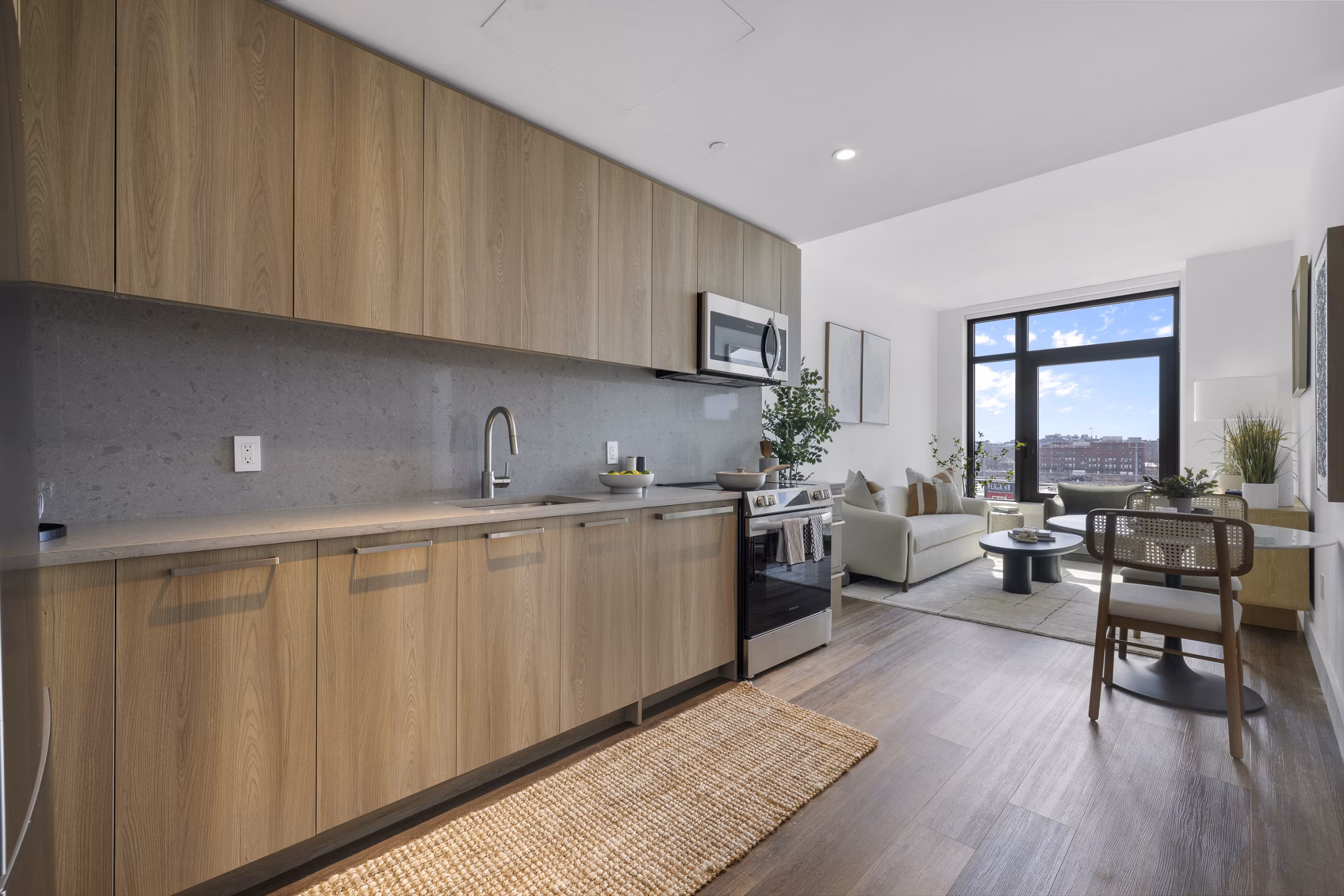 kitchen at Hearthstone Apartments
