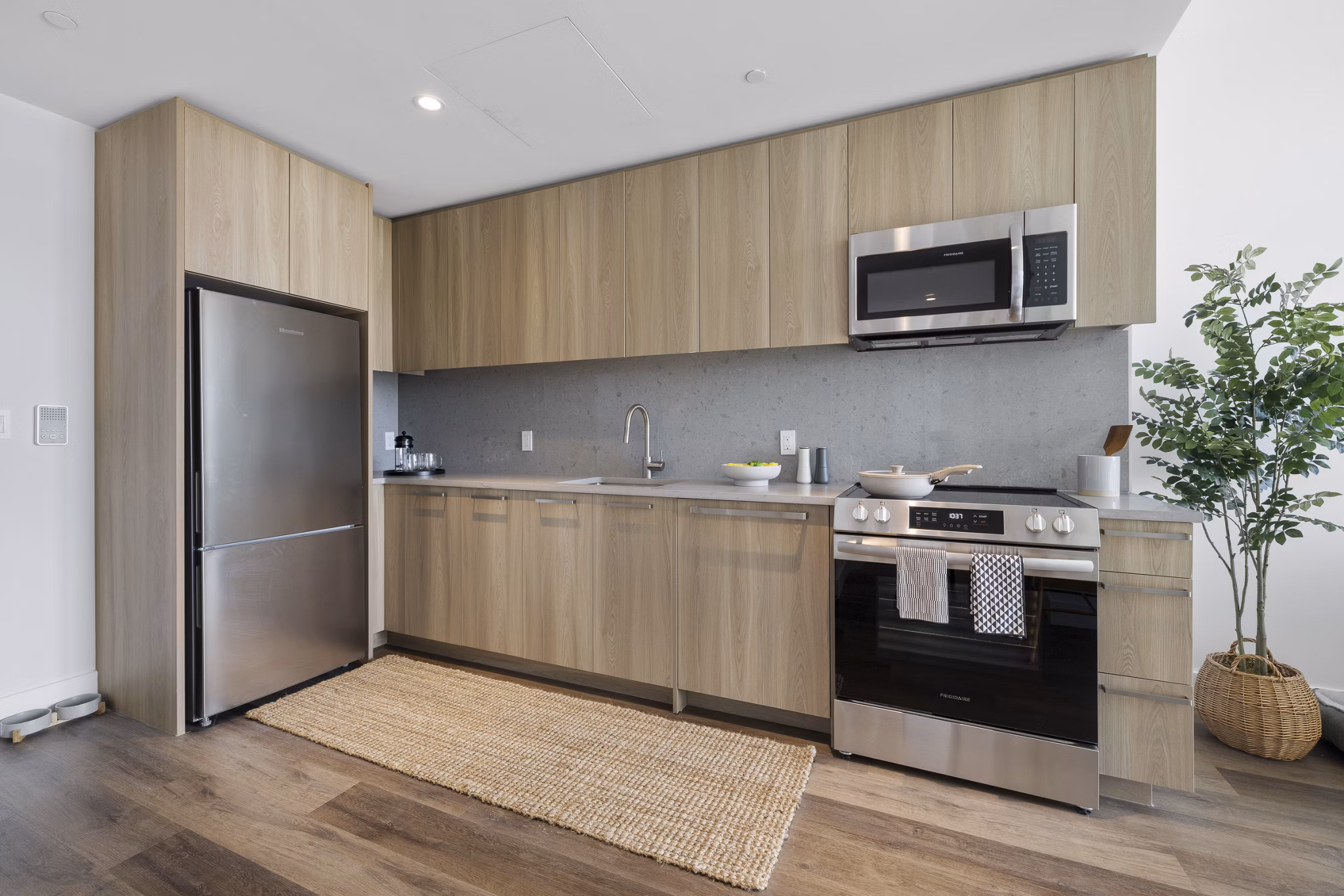 kitchen at Hearthstone Apartments