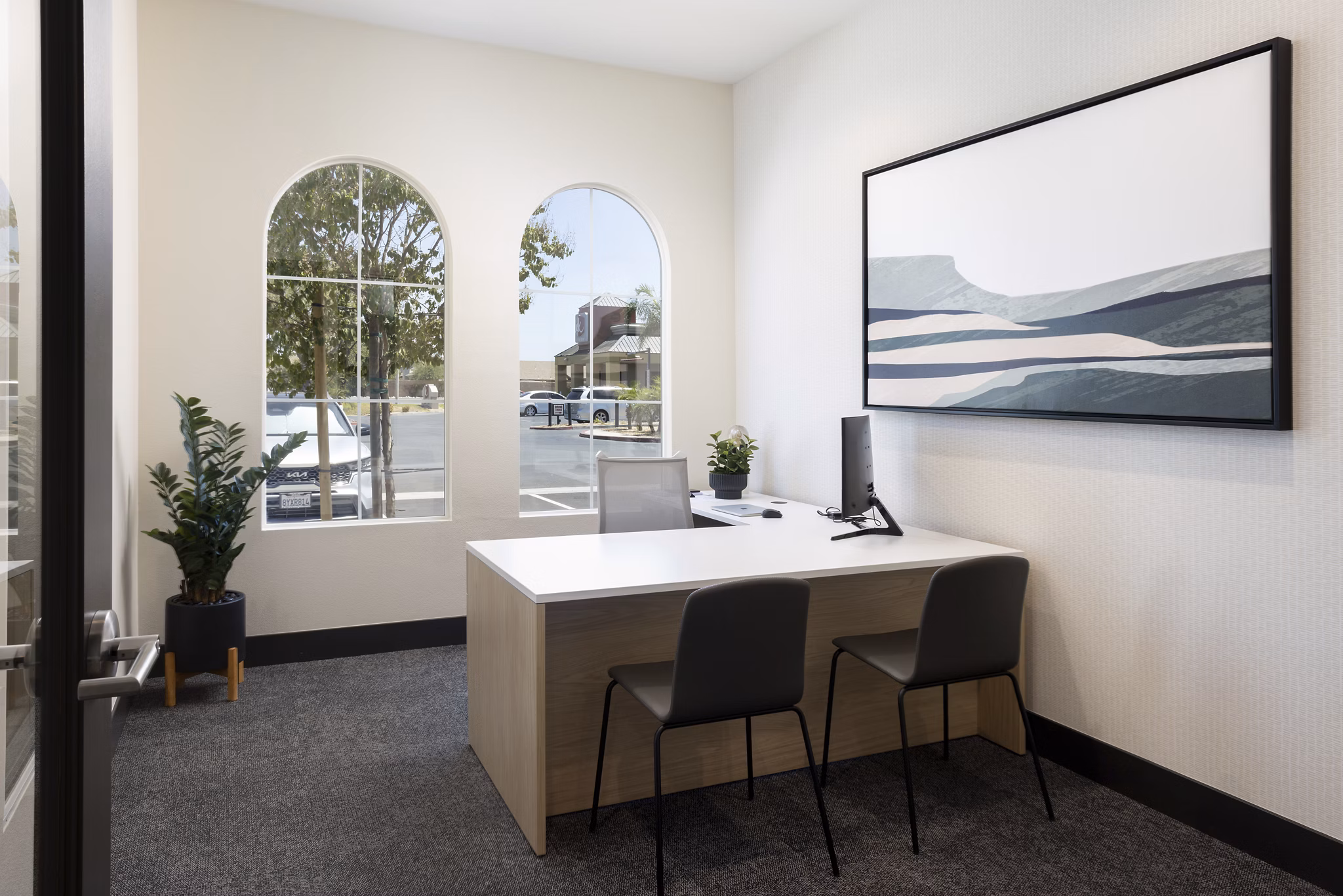 study area at The Charlie Perris Apartments