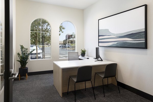 study area at The Charlie Perris Apartments