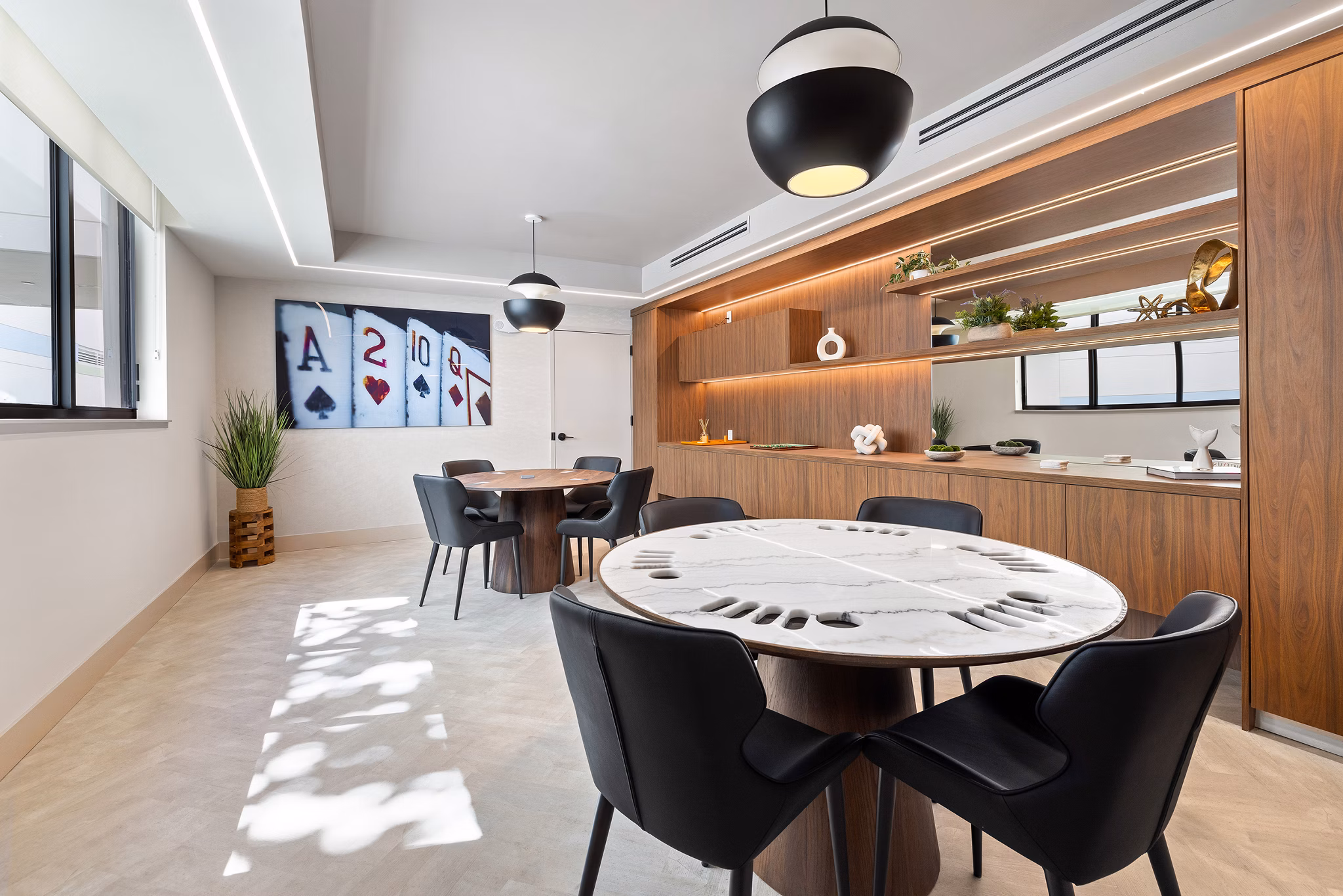 clubhouse at Residences at Nomi Apartments